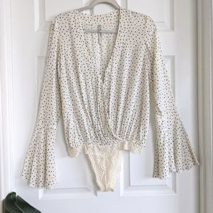 FREE PEOPLE Makin Waves Bodysuit
